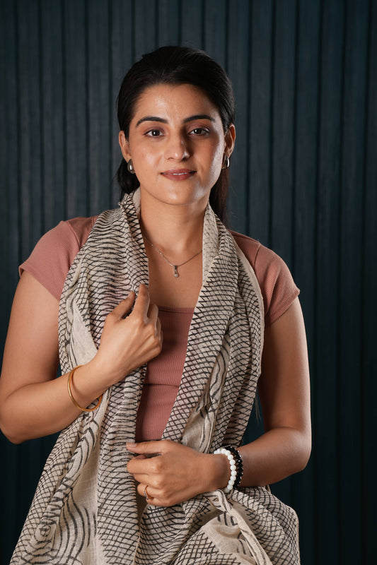 Cotton Printed Boho Scarf