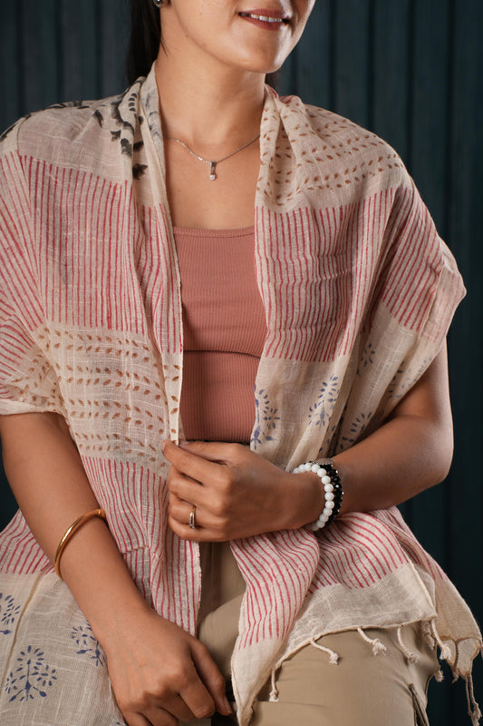Cotton Printed Boho Scarf