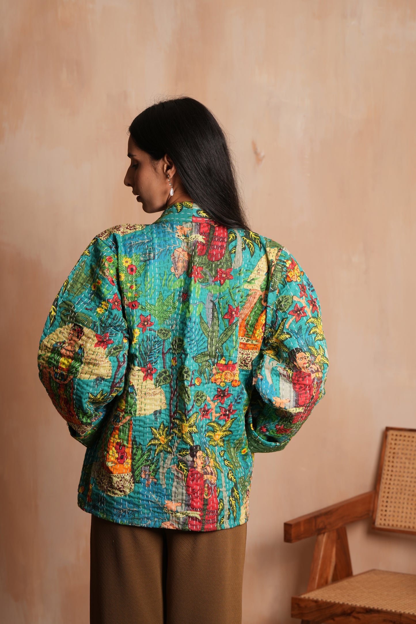 Kantha Jacket - Frida Kahlo