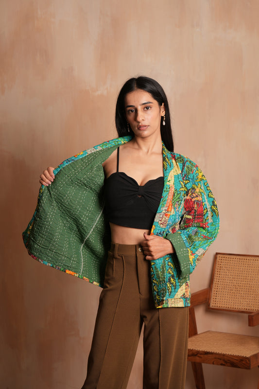 Kantha Jacket - Frida Kahlo