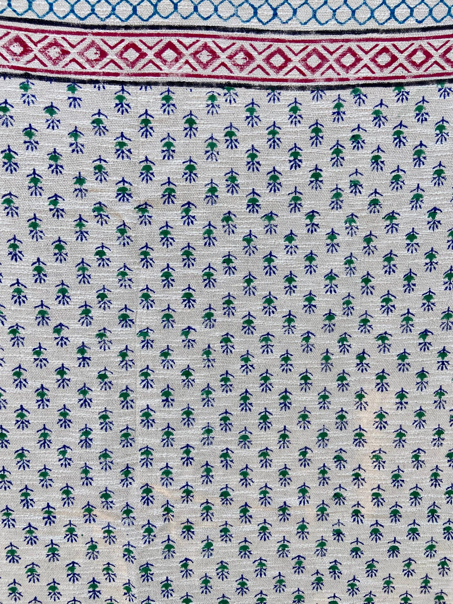Hand Block Printed Throw
