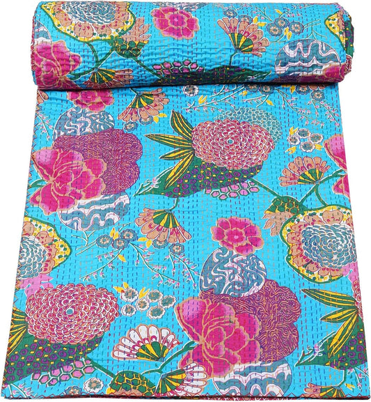 Cotton Kantha Quilts