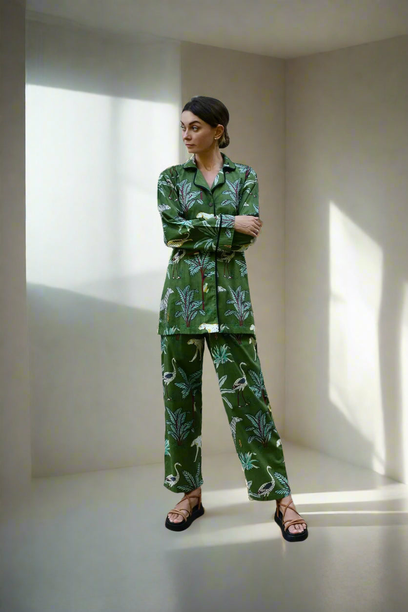 Safari printed pyjamas – Sleepwear – Pijama – Schlafanzug - pyjamas