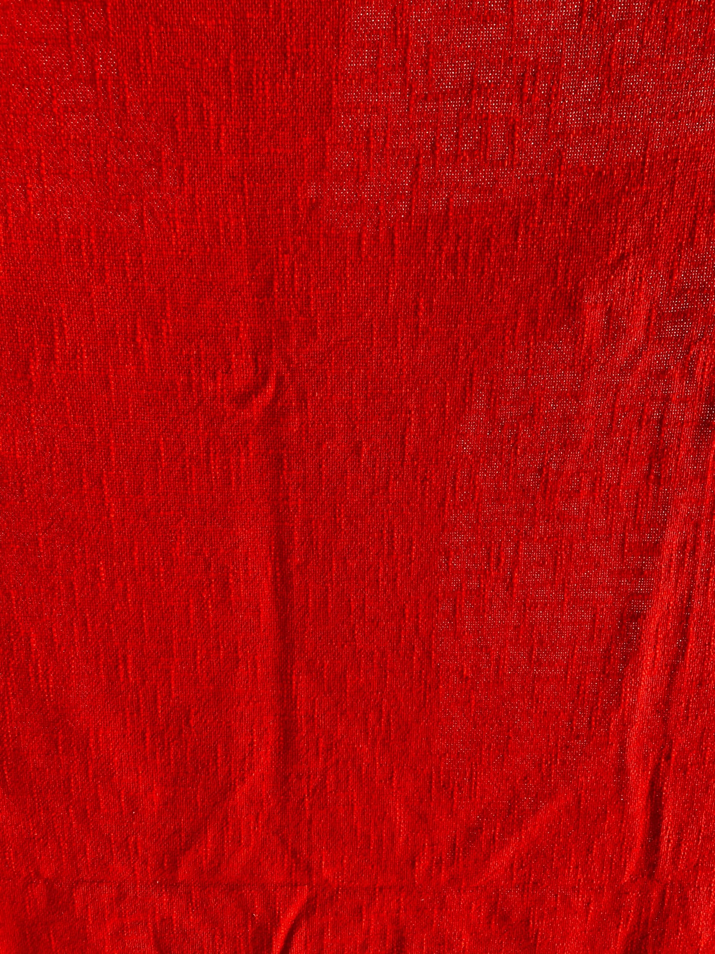 Red Cotton Sofa Throw Blanket