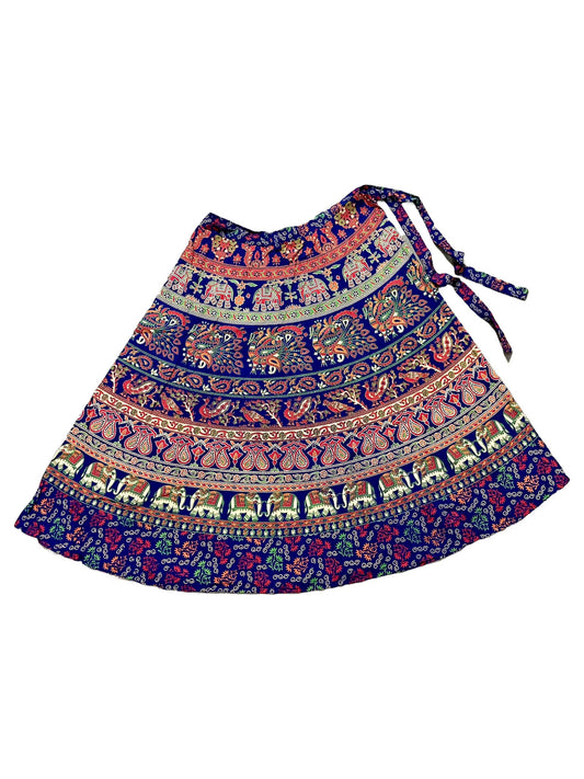 Handmade Cotton Vintage Wrap Skrit