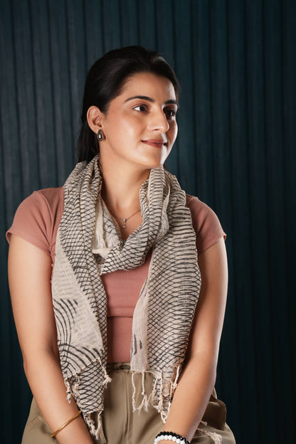Cotton Printed Boho Scarf