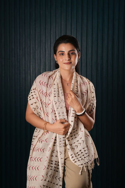 Cotton Printed Boho Scarf