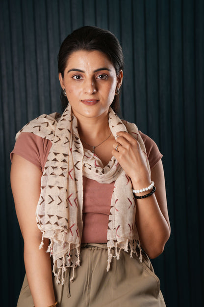 Cotton Printed Boho Scarf