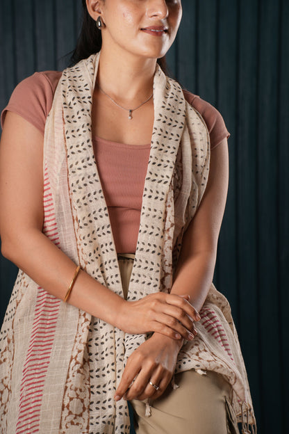 Cotton Printed Boho Scarf