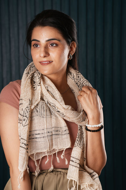Cotton Printed Boho Scarf