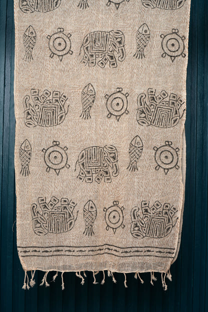 Cotton Printed Boho Scarf