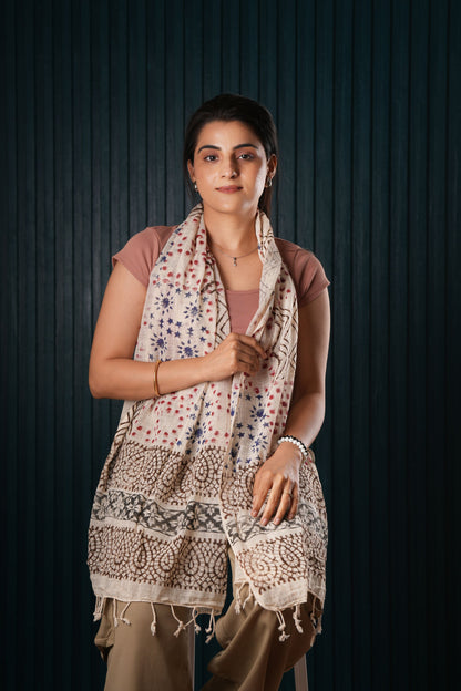 Cotton Printed Boho Scarf