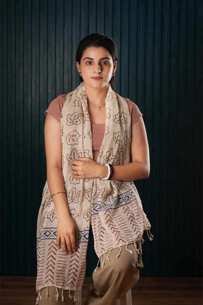 Cotton Printed Boho Scarf
