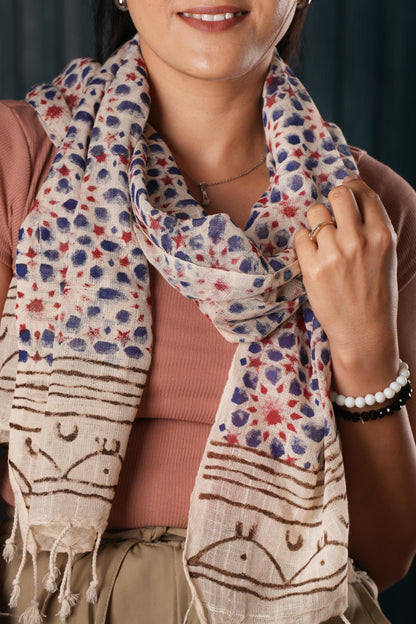 Cotton Printed Boho Scarf