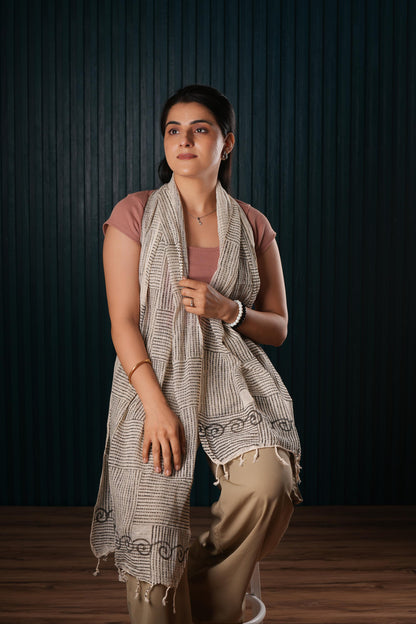 Cotton Printed Boho Scarf