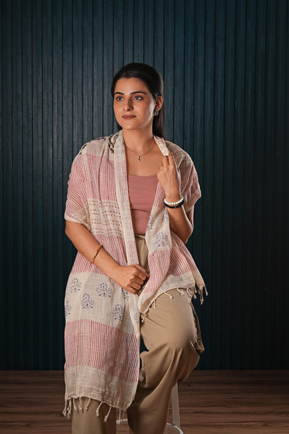 Cotton Printed Boho Scarf