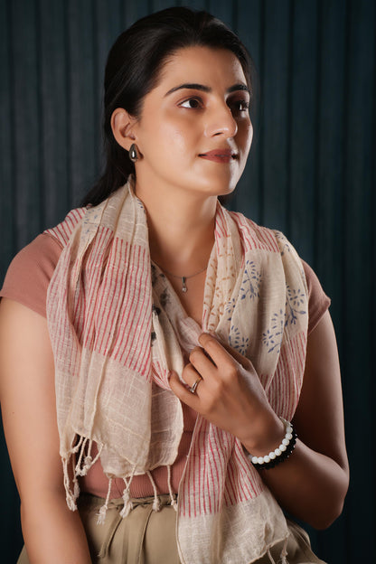 Cotton Printed Boho Scarf