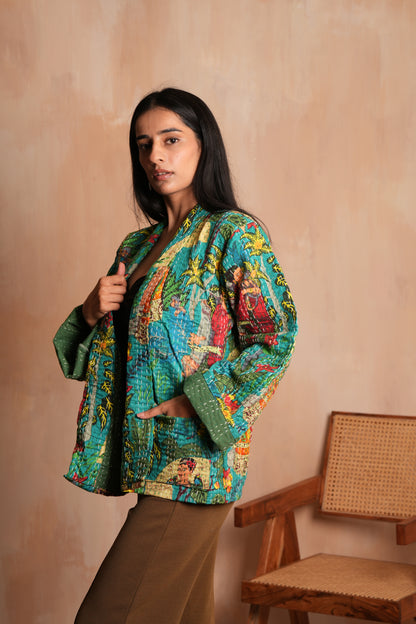 Kantha Jacket - Frida Kahlo