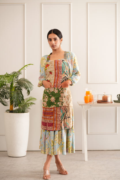 Cotton Handmade Vintage Kitchen Kantha Aprons