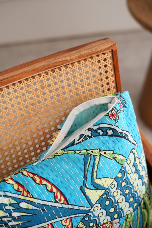 Home Decorative Kantha Pillow Cover