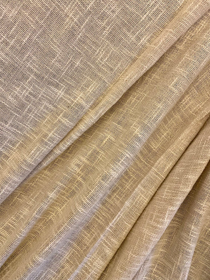 Handmade Off-White Cotton Throw Blanket