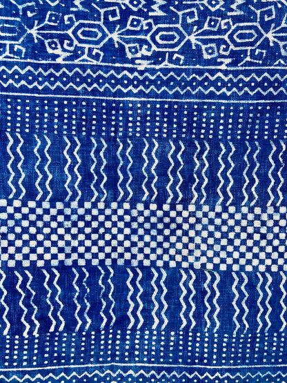 Handmade Cotton Printed Throw Blanket