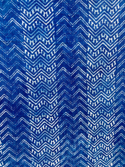 Handmade Cotton Throw - Indigo