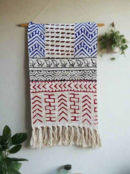 Boho Cotton Throw Blanket