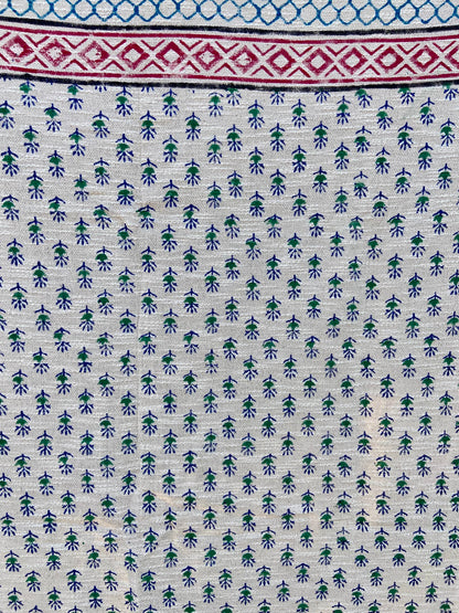 Hand Block Printed Throw