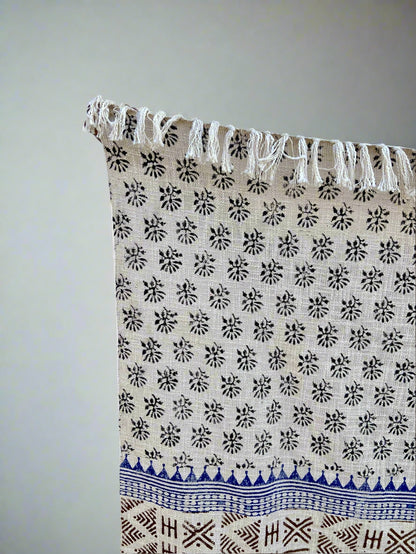 Indian Handmade Organic Cotton Throw Blanket