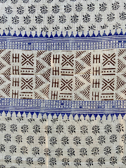 Indian Handmade Organic Cotton Throw Blanket