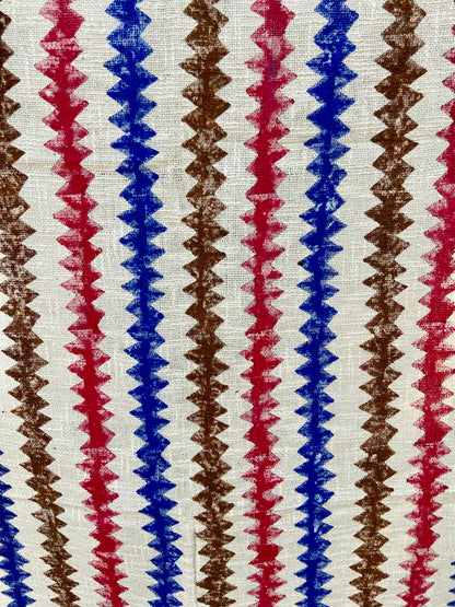 Bohemian Cotton Throw Blanket - Hand-Block Printed