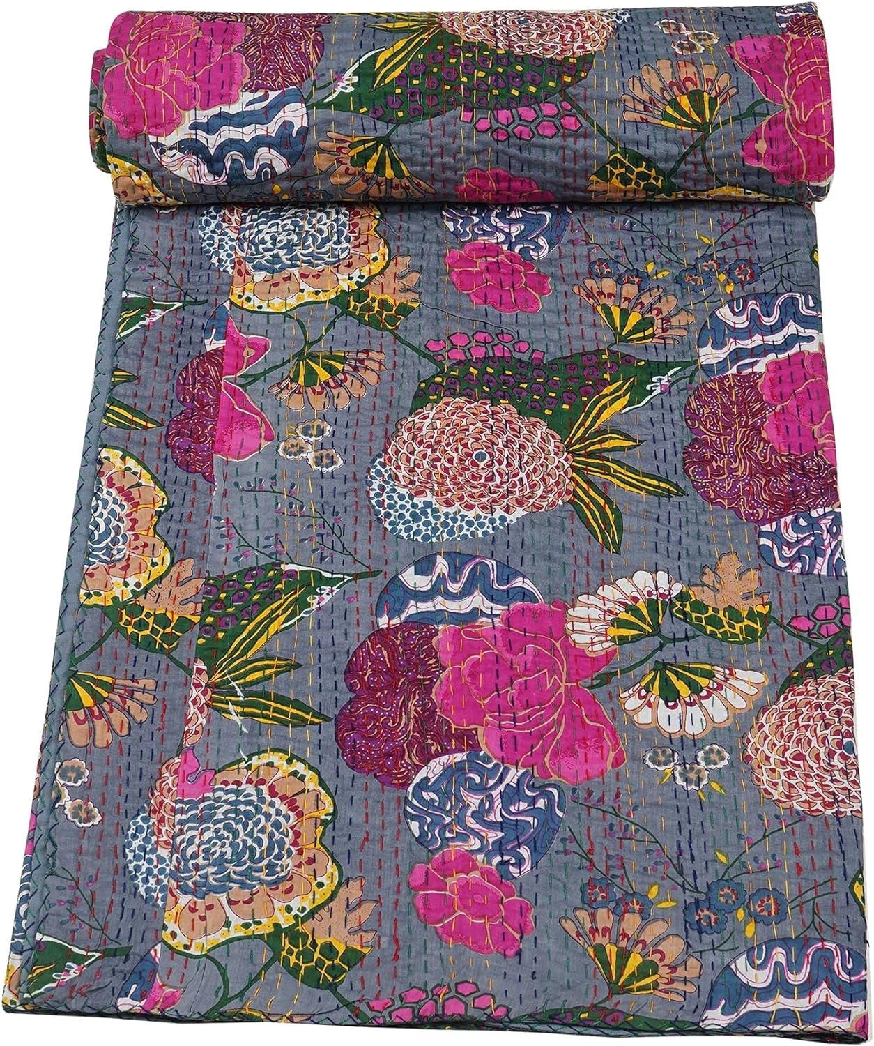 Cotton Kantha Quilts