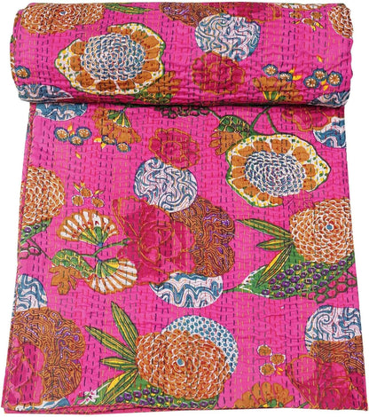 Cotton Kantha Quilts
