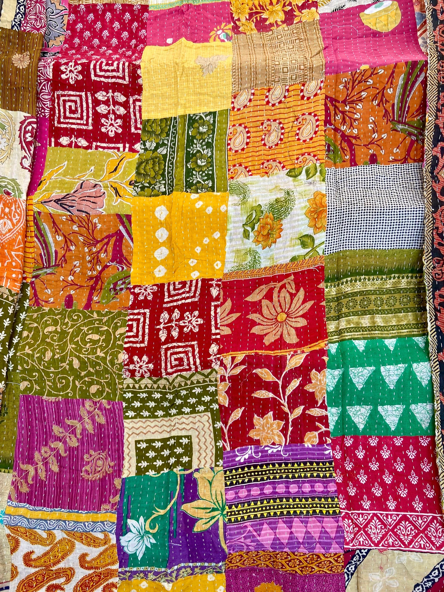 Patchwork Kantha Quilts - Wholesale lot