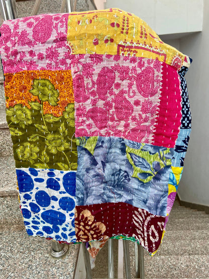 Patchwork Kantha Quilts - Wholesale lot