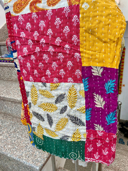 Patchwork Kantha Quilts - Wholesale lot