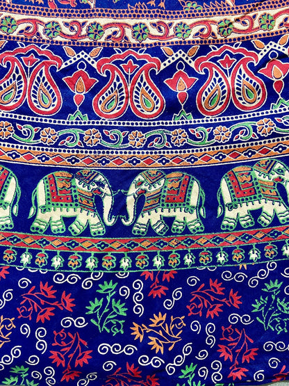 Handmade Cotton Vintage Wrap Skrit