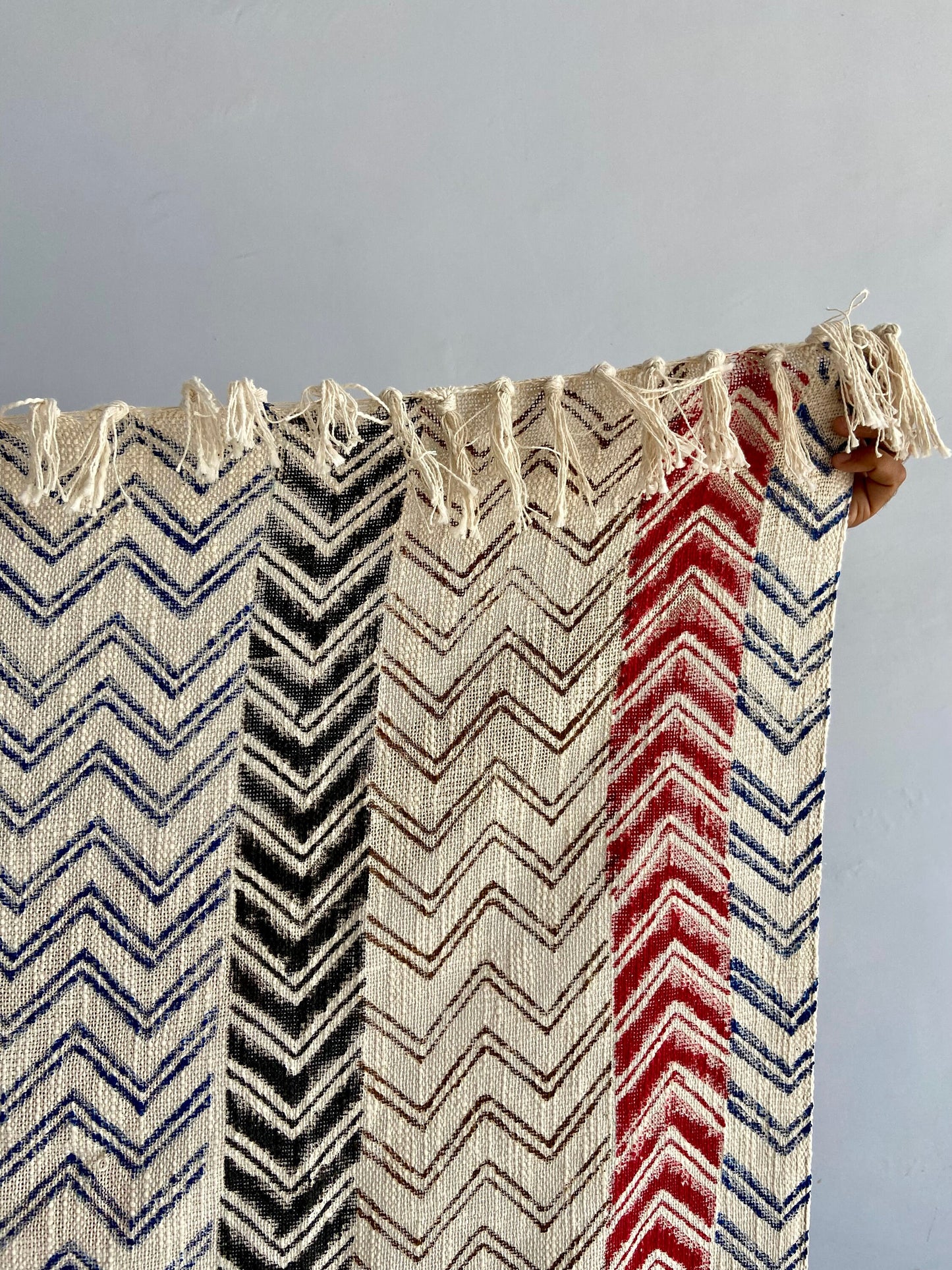 Handmade Cotton Printed Throw