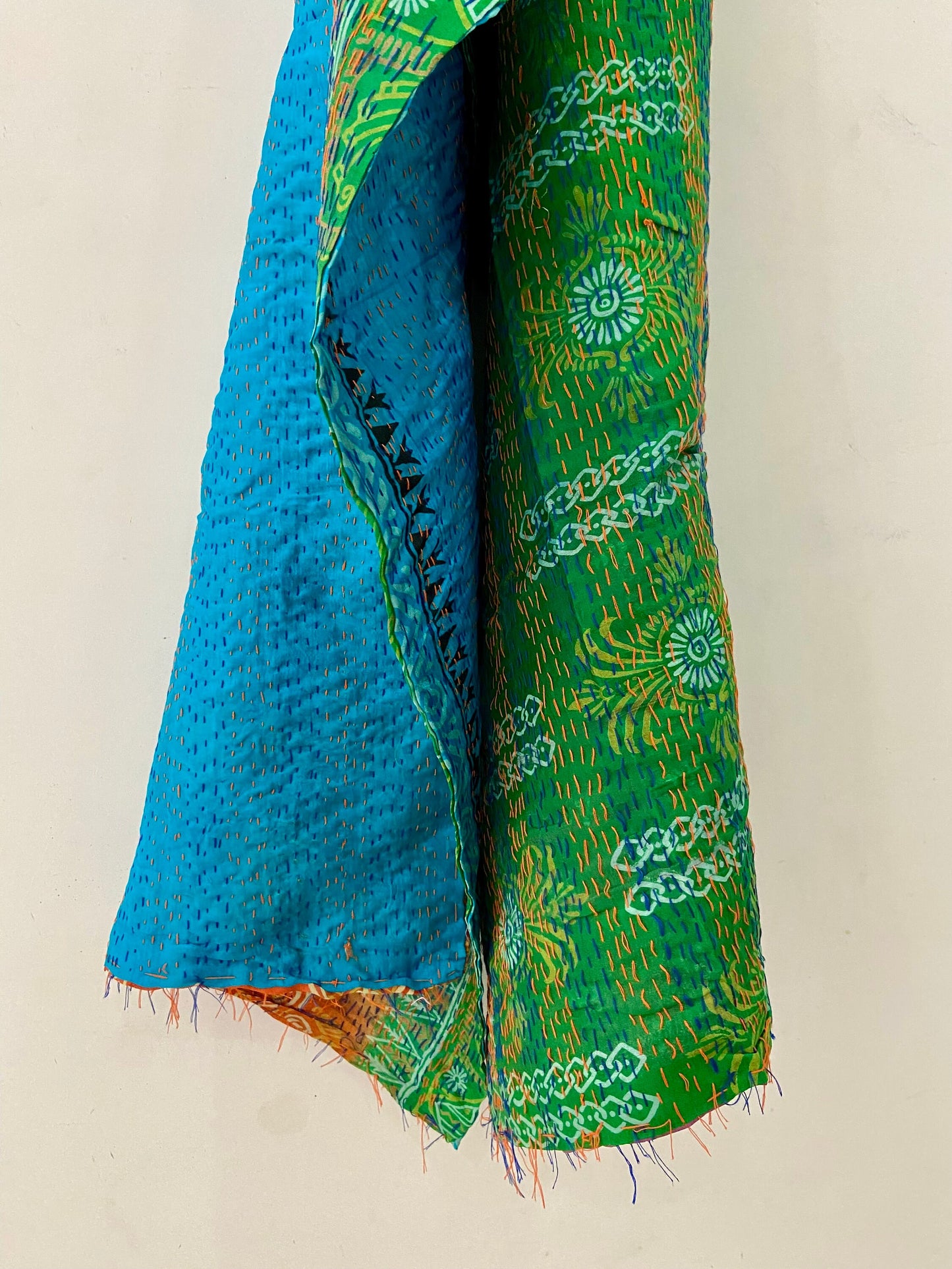 Handmade Vintage Silk Kantha Scarves