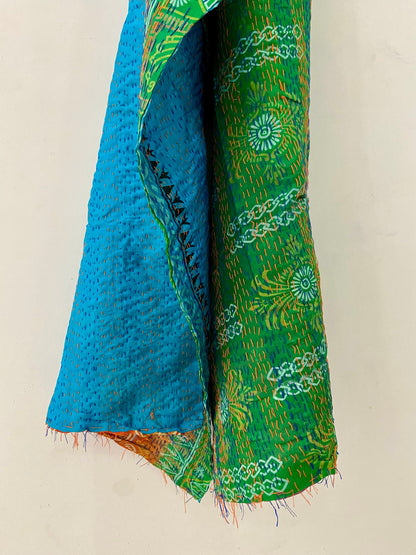 Handmade Vintage Silk Kantha Scarves