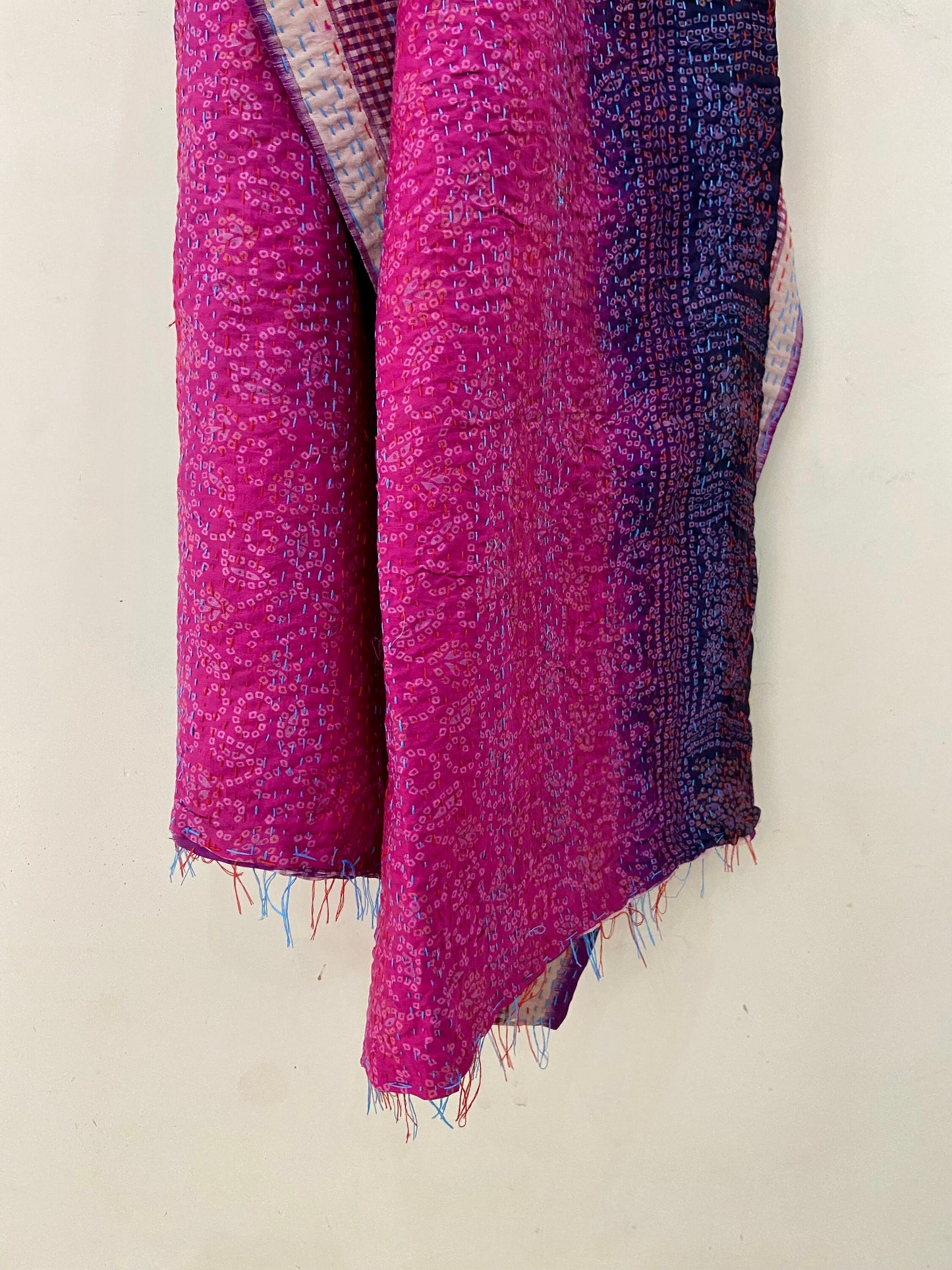 Handmade Vintage Silk Kantha Scarves