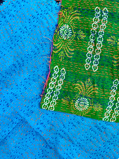 Handmade Vintage Silk Kantha Scarves