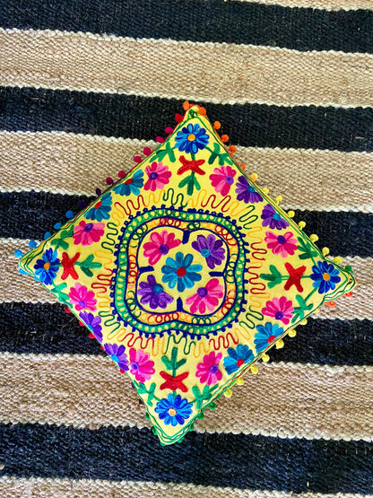 Embroidered Suzani Cushion Covers